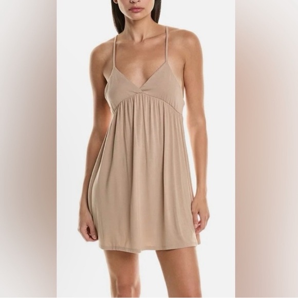 Hale Bob Tan Sleep Dress - Picture 1 of 8